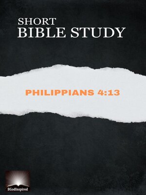 cover image of Short Bible Study